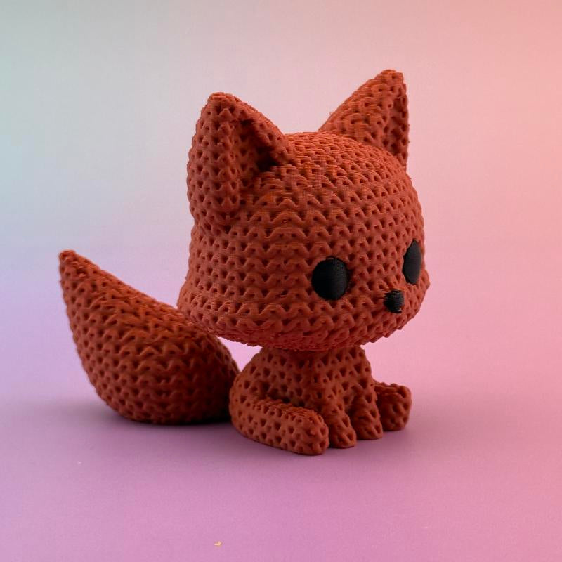 Cozy Critter Collection 3D Printed Crochet-Style Animals