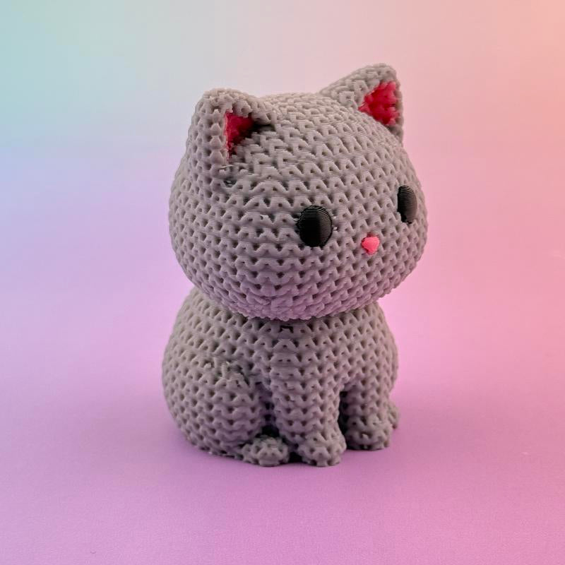 Cozy Critter Collection 3D Printed Crochet-Style Animals