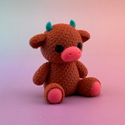 Cozy Critter Collection 3D Printed Crochet-Style Animals