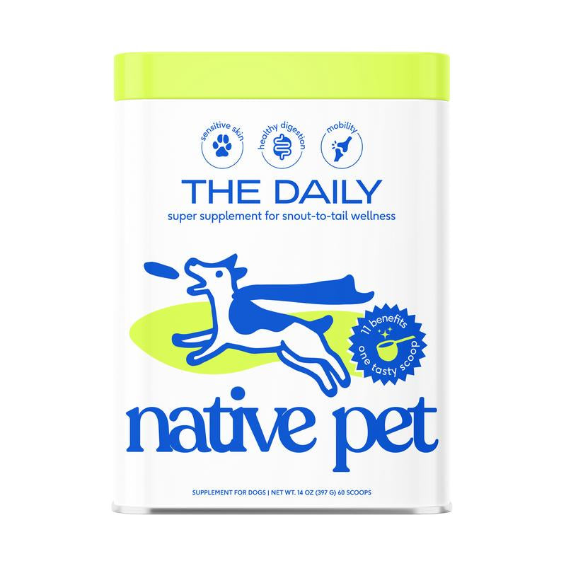 The Daily + Wondergland | 11-In-1 Whole Body Health + Triple Fiber Blend for Gland & Digestive Support | Clean, Vet-Backed, Easy-To-Use Toppers | Daily + Anal Gland Supplement Including Dog Gut Health Probiotics for Anal Gland Support