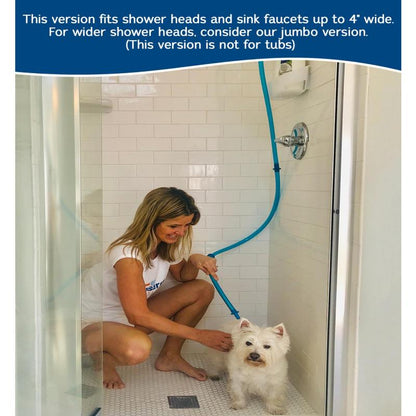Rinseroo: Pet Shower/Sink Hose - Ideal for Pet Bathing & Grooming Anywhere
