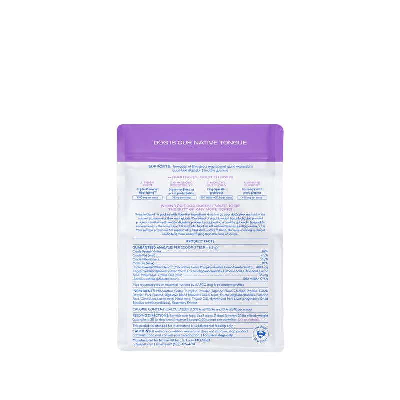 The Daily + Wondergland | 11-In-1 Whole Body Health + Triple Fiber Blend for Gland & Digestive Support | Clean, Vet-Backed, Easy-To-Use Toppers | Daily + Anal Gland Supplement Including Dog Gut Health Probiotics for Anal Gland Support