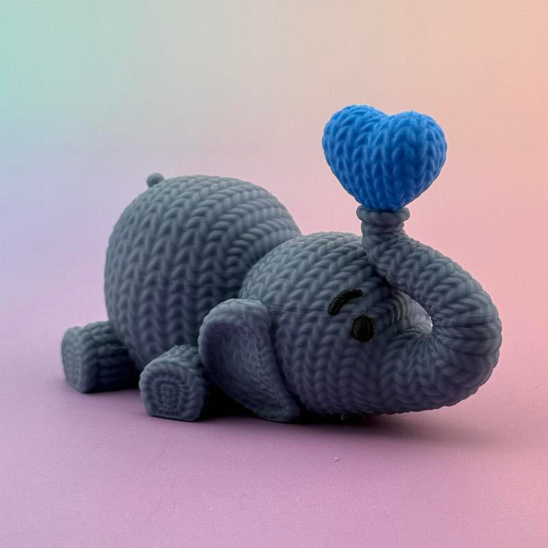 Cozy Critter Collection 3D Printed Crochet-Style Animals