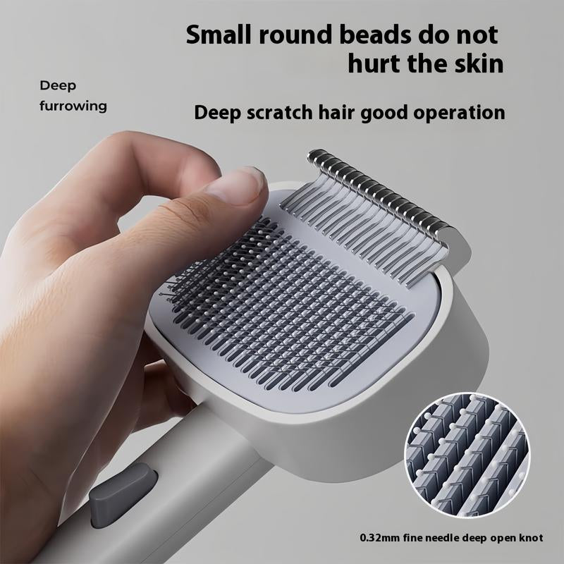 Pet Comb, Cat Hair Remover, Dog Pin Comb, Long and Short Hair Cat Comb, Universal Detangling and Hair Removal Tool