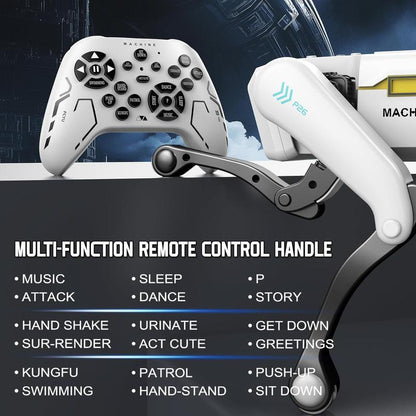 Robot Dog, AI Smart Pet, Can Dance and Do Kung Fu, with App/Remote Control, Supports Motion Programming, an Ideal Gift for Children