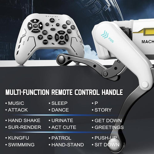 Robot Dog, AI Smart Pet, Can Dance and Do Kung Fu, with App/Remote Control, Supports Motion Programming, an Ideal Gift for Children