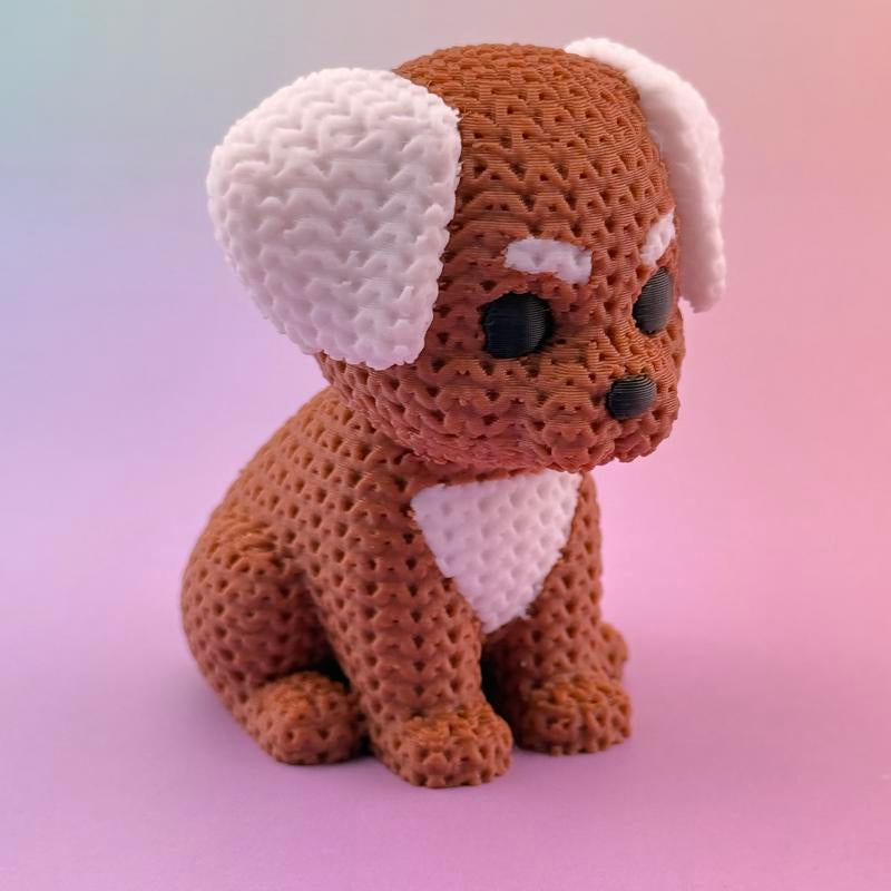 Cozy Critter Collection 3D Printed Crochet-Style Animals