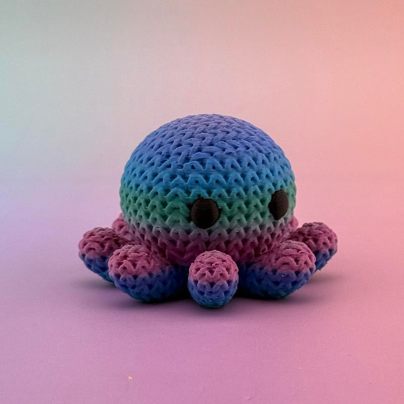 Cozy Critter Collection 3D Printed Crochet-Style Animals