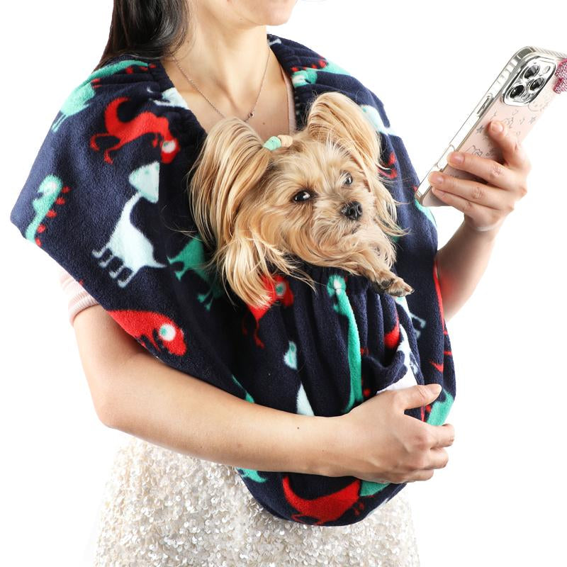 2025 Pet Sling Carrier L - Yunpawpet Handsfree Cat Sling Carrier Pouch for Chinchillas, Hedgehogs Puppies Kittens Dog Baby Cat Baby Dog Pet Hug Backpack