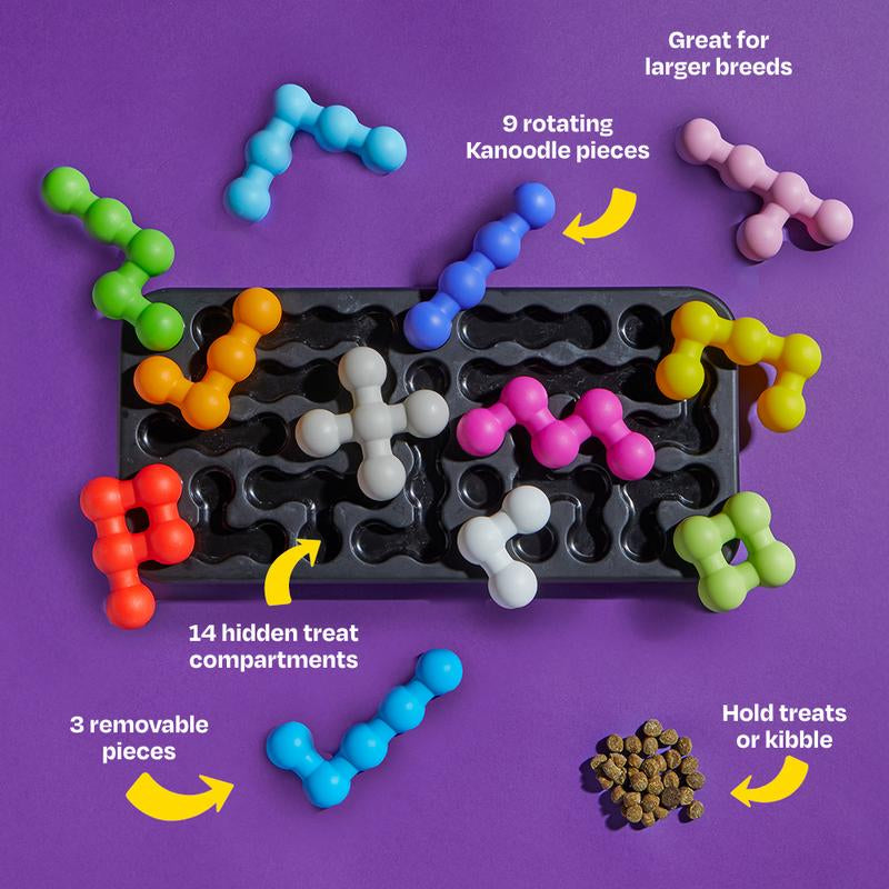 Brightkins Kanoodle Dog Edition - Large, a Brain Teaser for Your Furry Friend