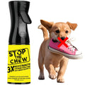 Stop the Chew Spray 3X Strength anti Chew Spray for Dogs - No Chew Spray for Puppies - Alcohol Free Dog Deterrent Spray - Bitter Spray for Dogs to Stop Chewing - Powerful No Chew Spray for Dogs