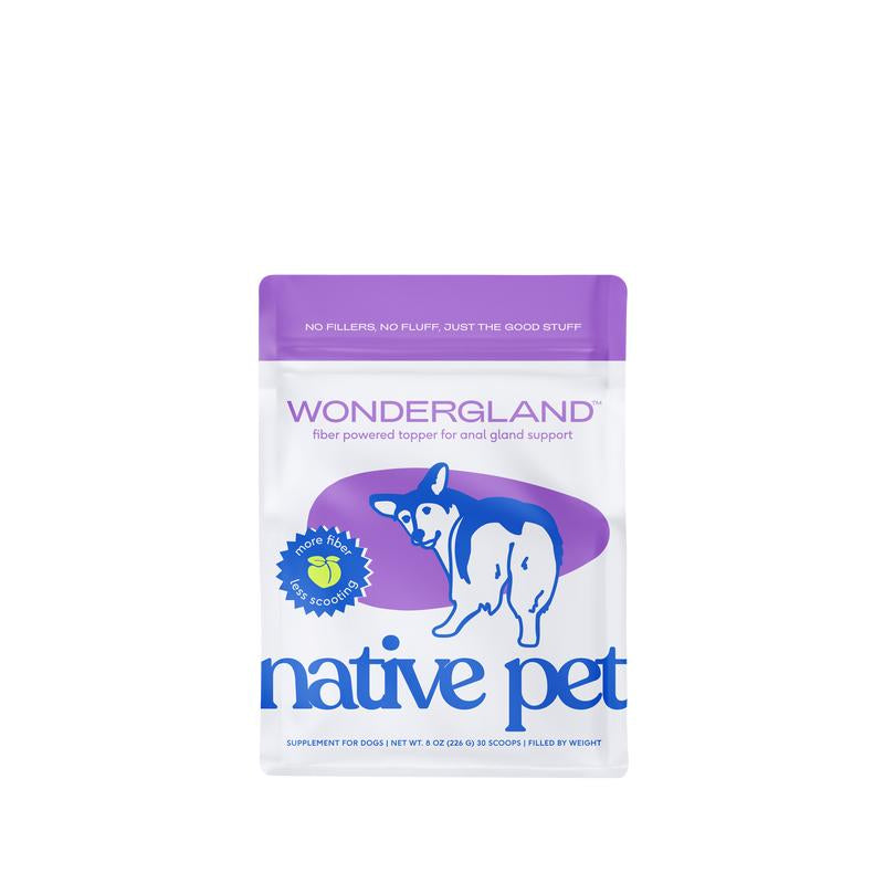 The Daily + Wondergland | 11-In-1 Whole Body Health + Triple Fiber Blend for Gland & Digestive Support | Clean, Vet-Backed, Easy-To-Use Toppers | Daily + Anal Gland Supplement Including Dog Gut Health Probiotics for Anal Gland Support