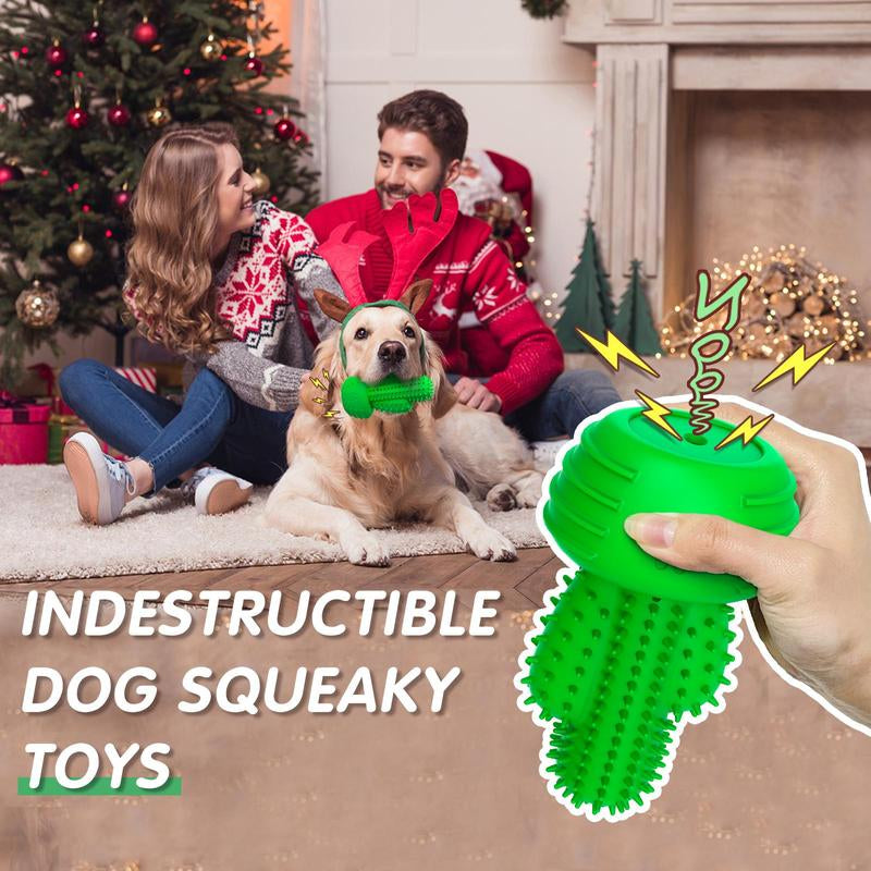 Cactus Shaped Dog Chew Toy, Pet Teeth Cleaning Toy, Pet Teeth Grinding Paw Toy, Pet Supplies, Pet Products