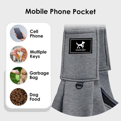 Dog & Cat Sling for Small and Medium Pets up to 15 Lbs with Comfortable Adjustable Padded Shoulder Breathable Carrier Pet Portable Travel Bag