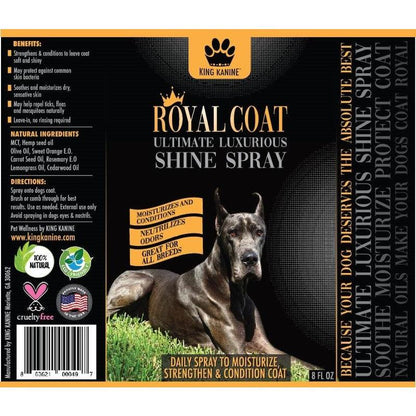 Royal Coat Ultimate Luxurious Shine Spray for Dogs