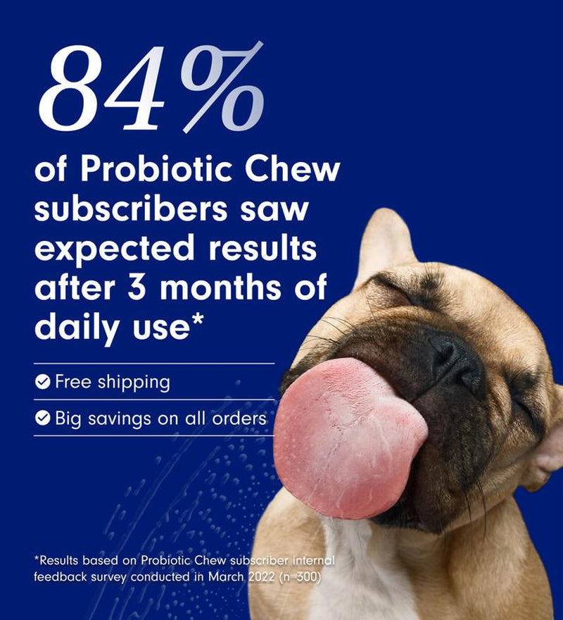 Probiotics for Dogs – Soft Chews for Gut & Digestive Health
