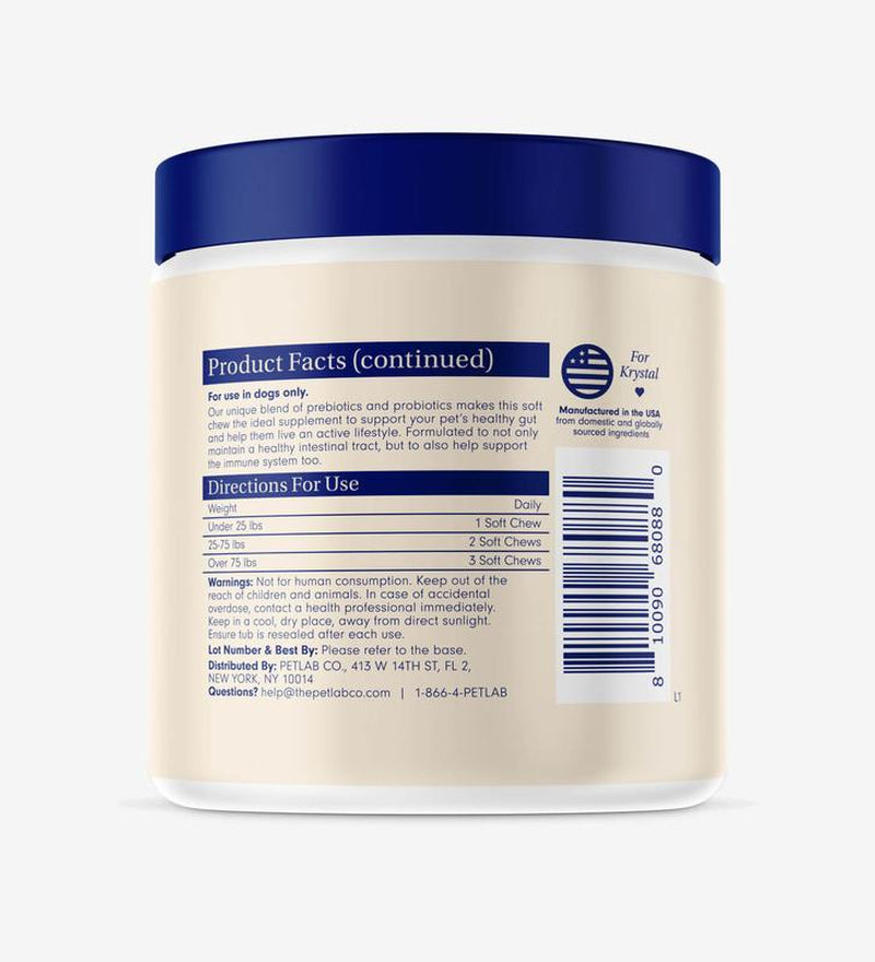Probiotics for Dogs – Soft Chews for Gut & Digestive Health