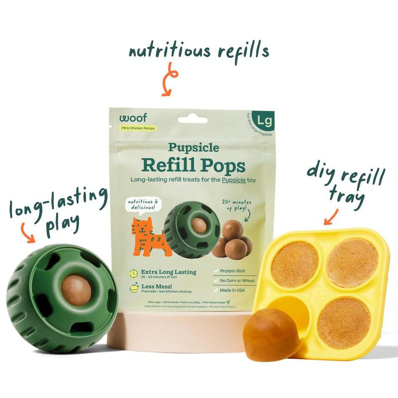 Pupsicle Starter Pack - Long Lasting Enriching Dog Toy