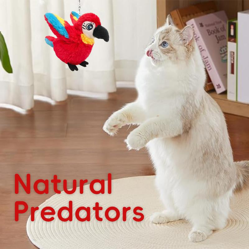 Cats&Dogs Go Crazy for This Touch-Activated Chirping Flamingo!