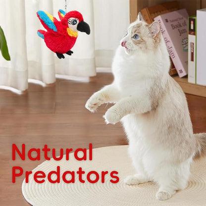 Cats&Dogs Go Crazy for This Touch-Activated Chirping Flamingo!