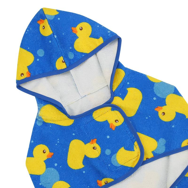 HDE Dog Bathrobe with Hood for Quick Drying Towel