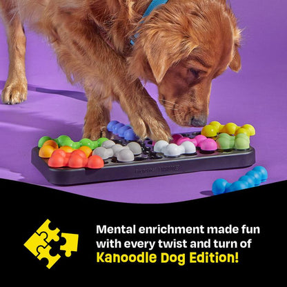 Brightkins Kanoodle Dog Edition - Large, a Brain Teaser for Your Furry Friend