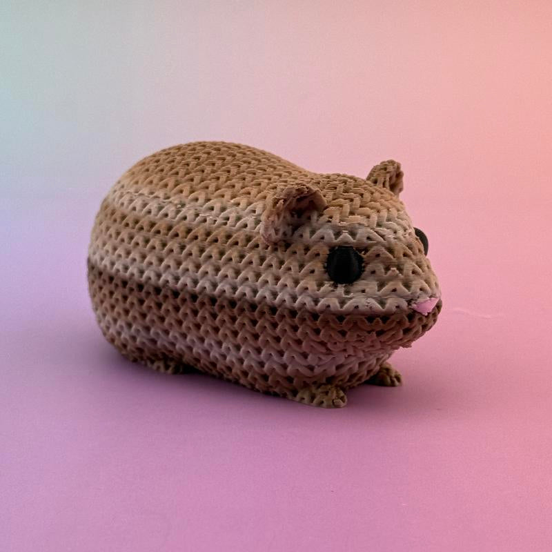 Cozy Critter Collection 3D Printed Crochet-Style Animals