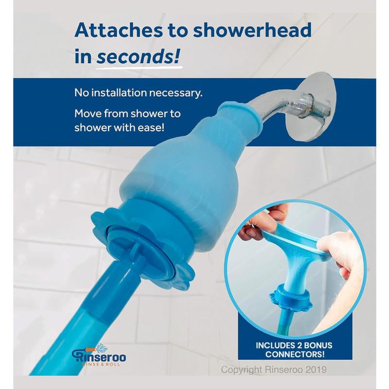 Rinseroo: Pet Shower/Sink Hose - Ideal for Pet Bathing & Grooming Anywhere