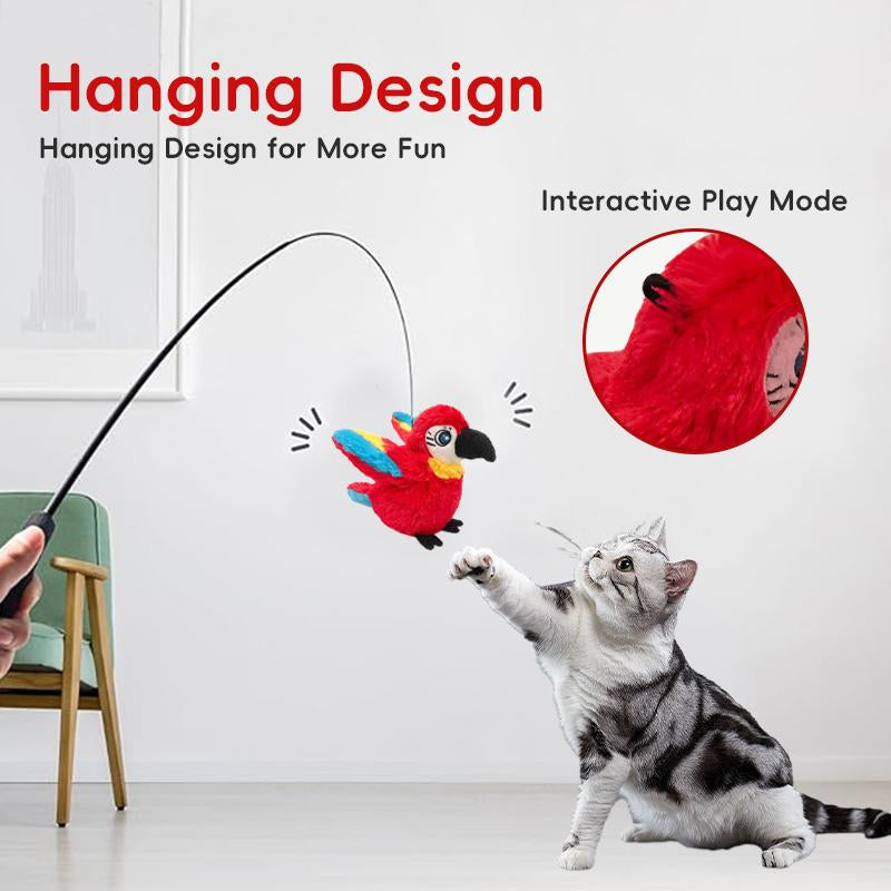 Cats&Dogs Go Crazy for This Touch-Activated Chirping Flamingo!