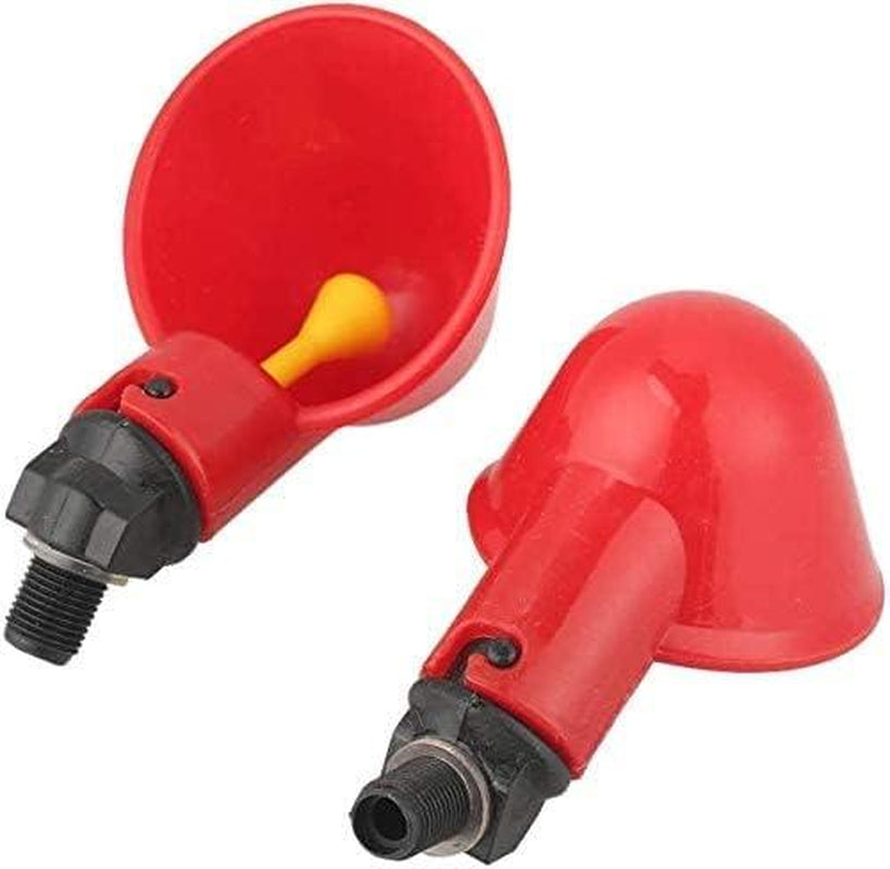 24-Pack Automatic Poultry Drinking Cups - Plastic Waterers for Chickens, Hens, and Quails Chicken Feeder Easter Gift