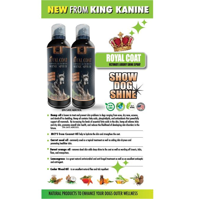 Royal Coat Ultimate Luxurious Shine Spray for Dogs