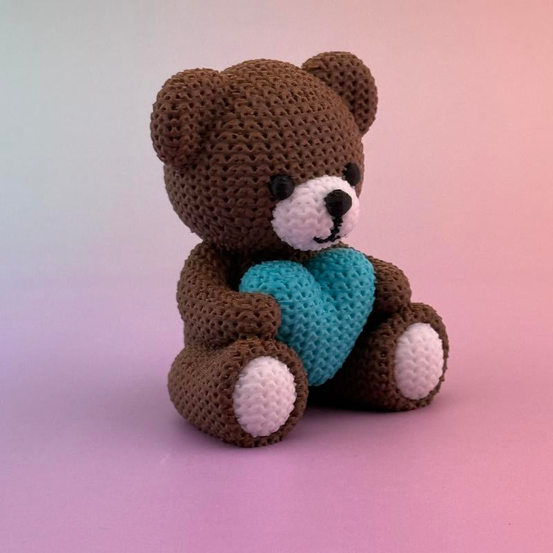 Cozy Critter Collection 3D Printed Crochet-Style Animals