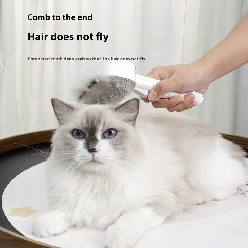 Pet Comb, Cat Hair Remover, Dog Pin Comb, Long and Short Hair Cat Comb, Universal Detangling and Hair Removal Tool