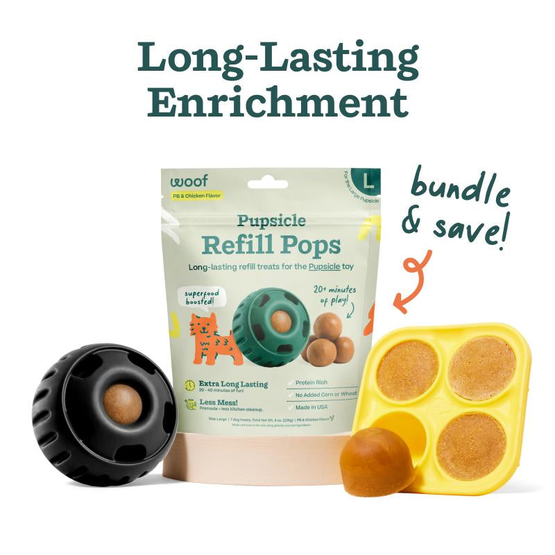 Pupsicle Starter Pack - Long Lasting Enriching Dog Toy