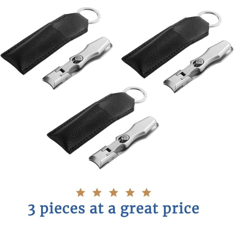 2025 Upgrade Nail Clippers , Large Wide Jaw Opening Toe Nail Clippers, Heavy Duty Stainless Steel No Splash Fingernail Clipper Cutters Long Handle with Catcher Nail Clipper Large Opening Nail Art Manicure Nail Care Set Professional Nail Trimmer Toe Nail