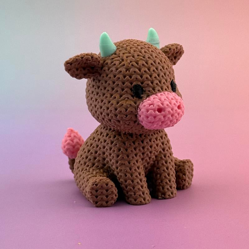 Cozy Critter Collection 3D Printed Crochet-Style Animals
