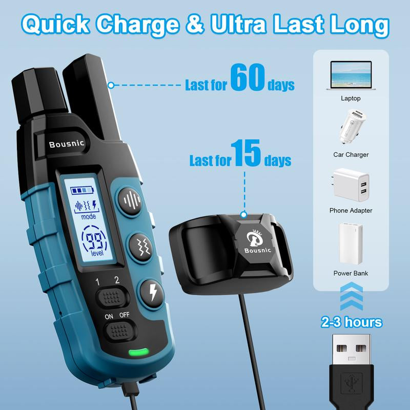 Dog Training Collar 2 Dogs-3300Ft Dog Shock Collar with Remote,Lp67 Waterproof E Collar for Dogs(5-120Lbs) #Cozyvibes #Petlife