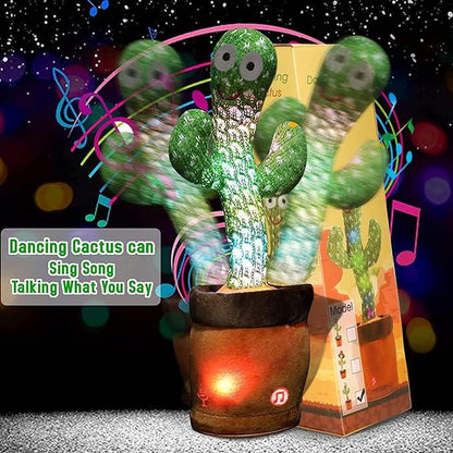 Dancing Cactus Toys,Talking Mimicking Singing Repeats What You Say