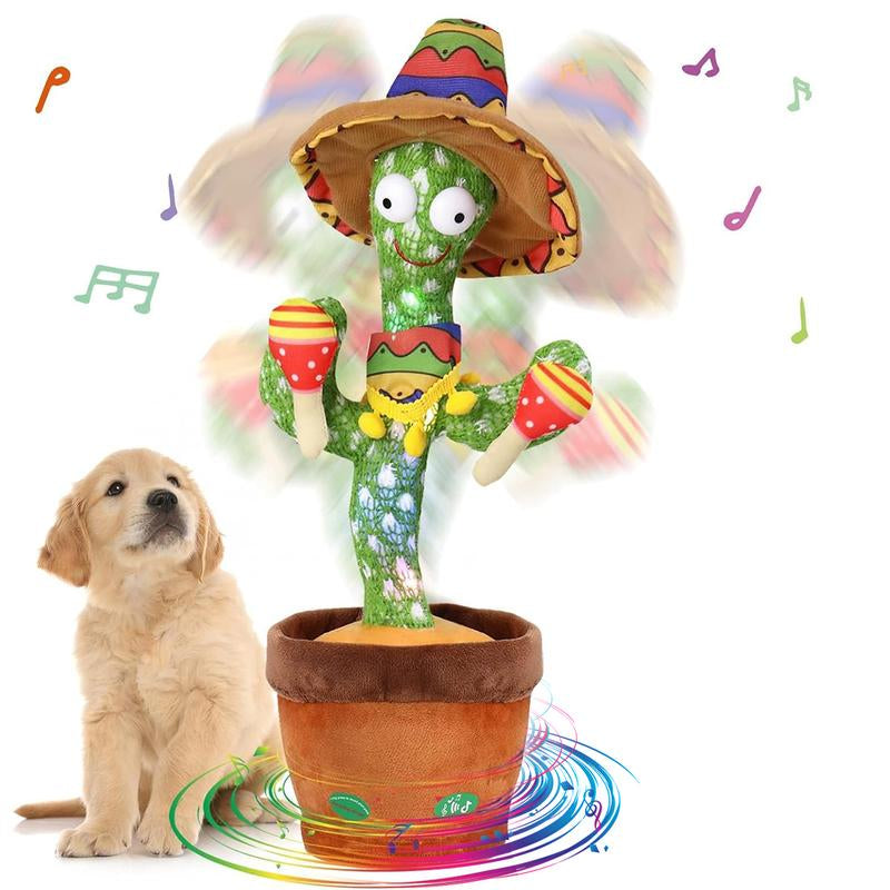 Dancing Cactus Toys,Talking Mimicking Singing Repeats What You Say