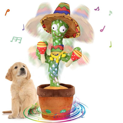 Dancing Cactus Toys,Talking Mimicking Singing Repeats What You Say