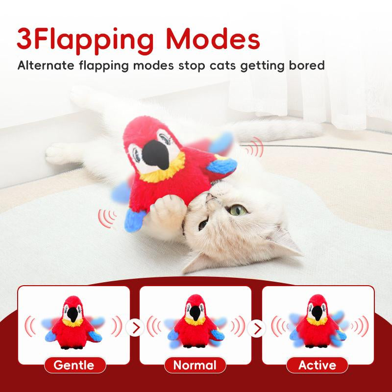 Cats&Dogs Go Crazy for This Touch-Activated Chirping Flamingo!