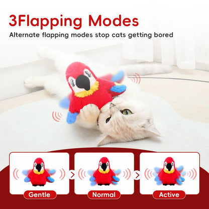 Cats&Dogs Go Crazy for This Touch-Activated Chirping Flamingo!