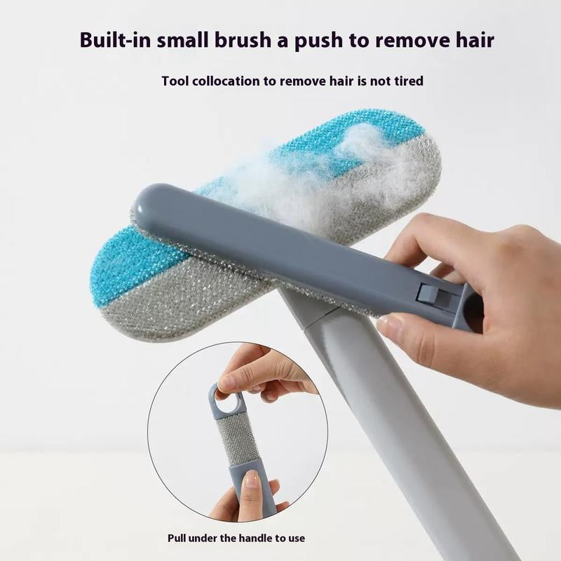 Pet Hair Remover for Furniture, Reusable, Washable Lint Brush for Dog and Cat Hair - Long Handle Design, Gentle on Couches, Carpets, Clothes, Bedding Cleaning Grooming Cleaner Removal