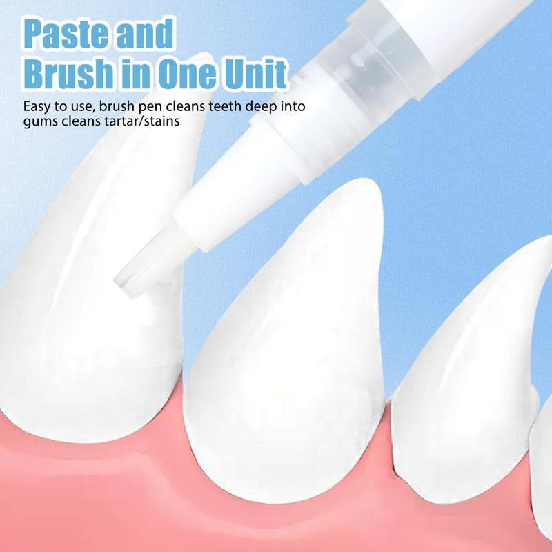 【Buy One, Get One Free】Toothbrush Pen 2 Pack,Cat/Dog Tooth Whitening & Cleaning,Natural Plant Substance-Pet Teeth Repairing Kit,Dogs Cats Natural Plants Tartar Remover Tool