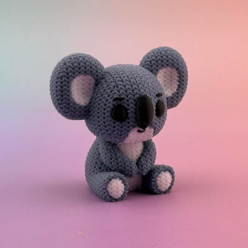 Cozy Critter Collection 3D Printed Crochet-Style Animals