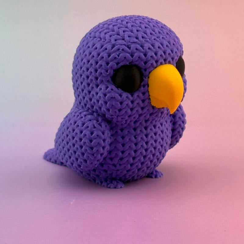 Cozy Critter Collection 3D Printed Crochet-Style Animals